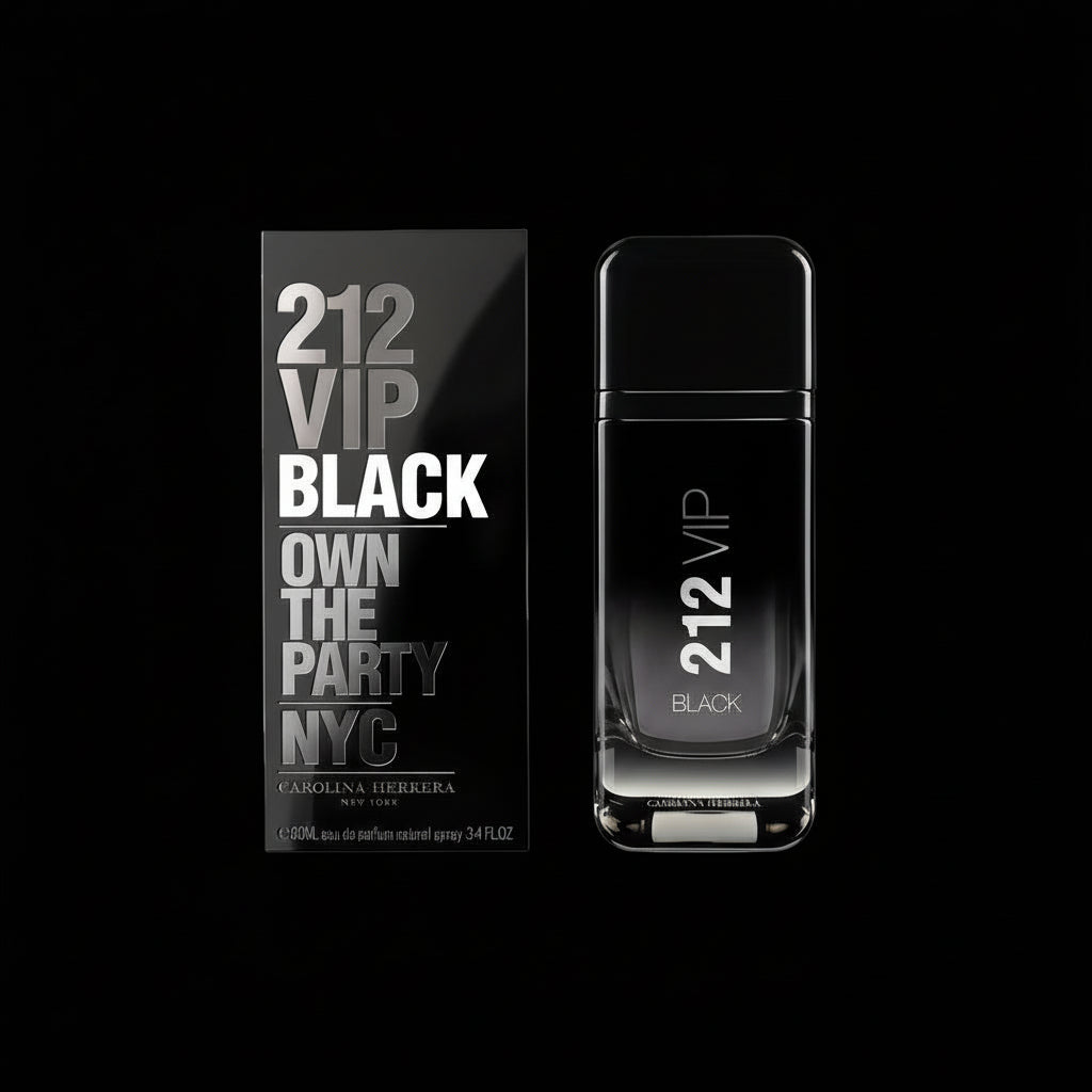 Carolina Herrera Men's 212 Vip Black EDP - 100ML