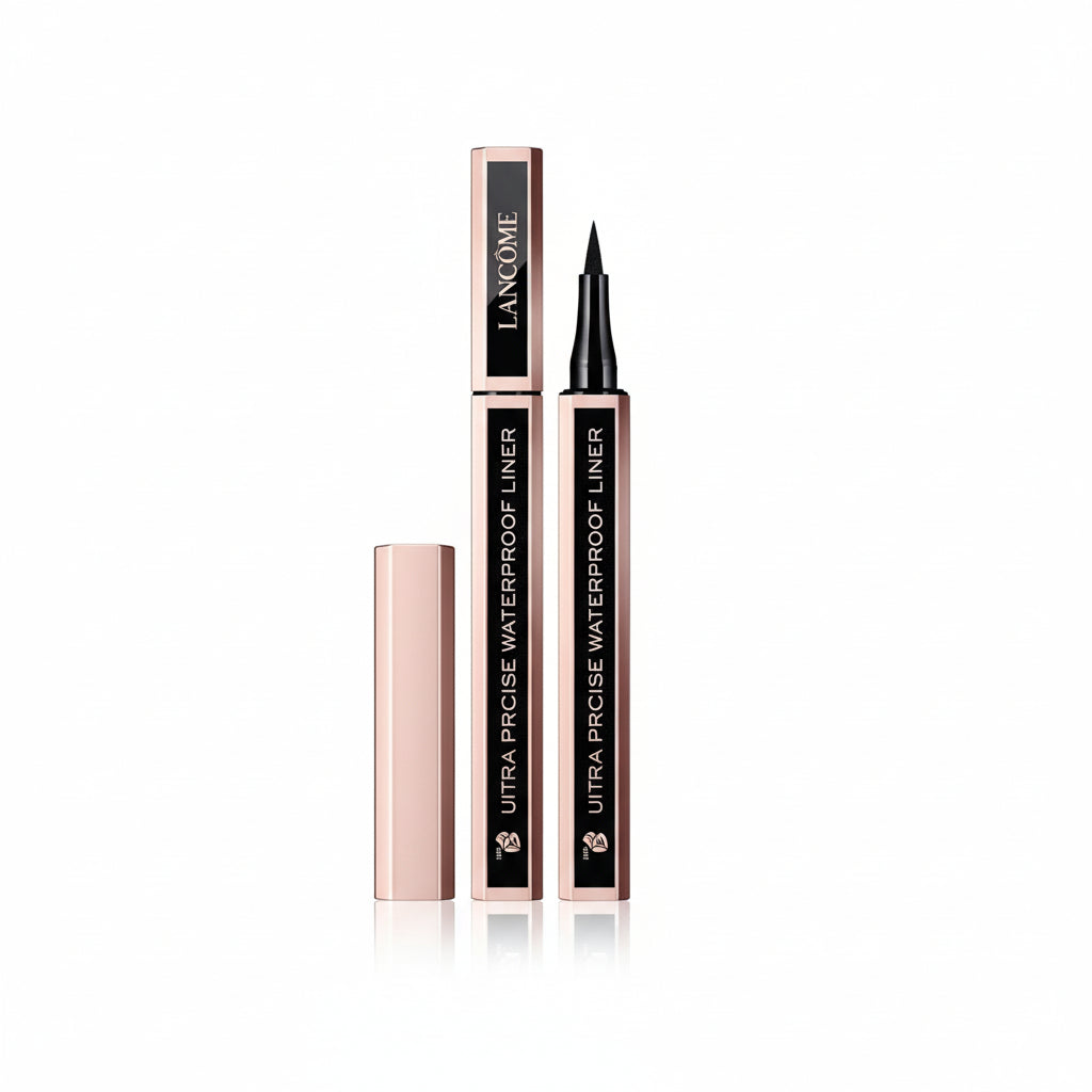 محدد عيون لانكوم إيدول فائق الدقة ومقاوم للماء، أسود لامع رقم 01 - 1 مل