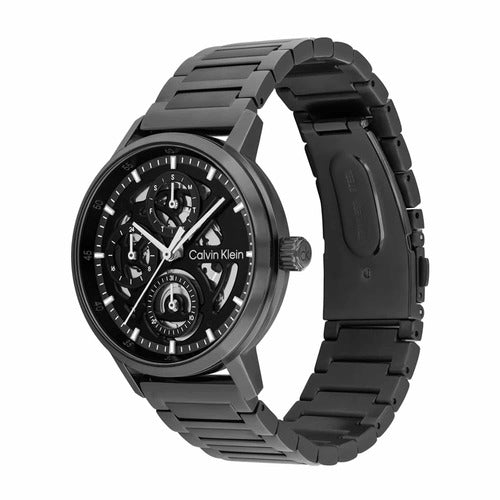 Calvin Klein Gauge Grey Stainless Steel Men's Watch – Model 25200563