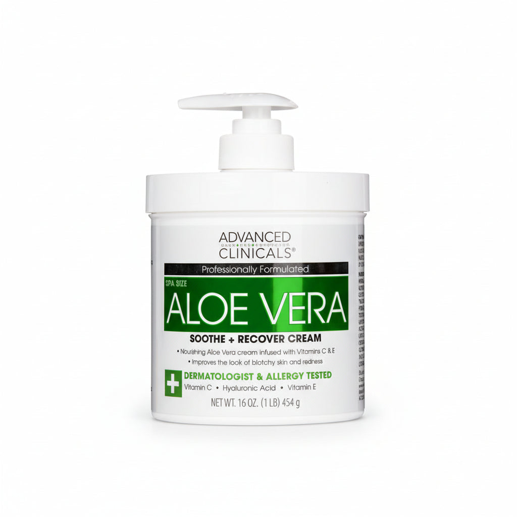 Advanced Clinicals Aloe Vera Cream 454g