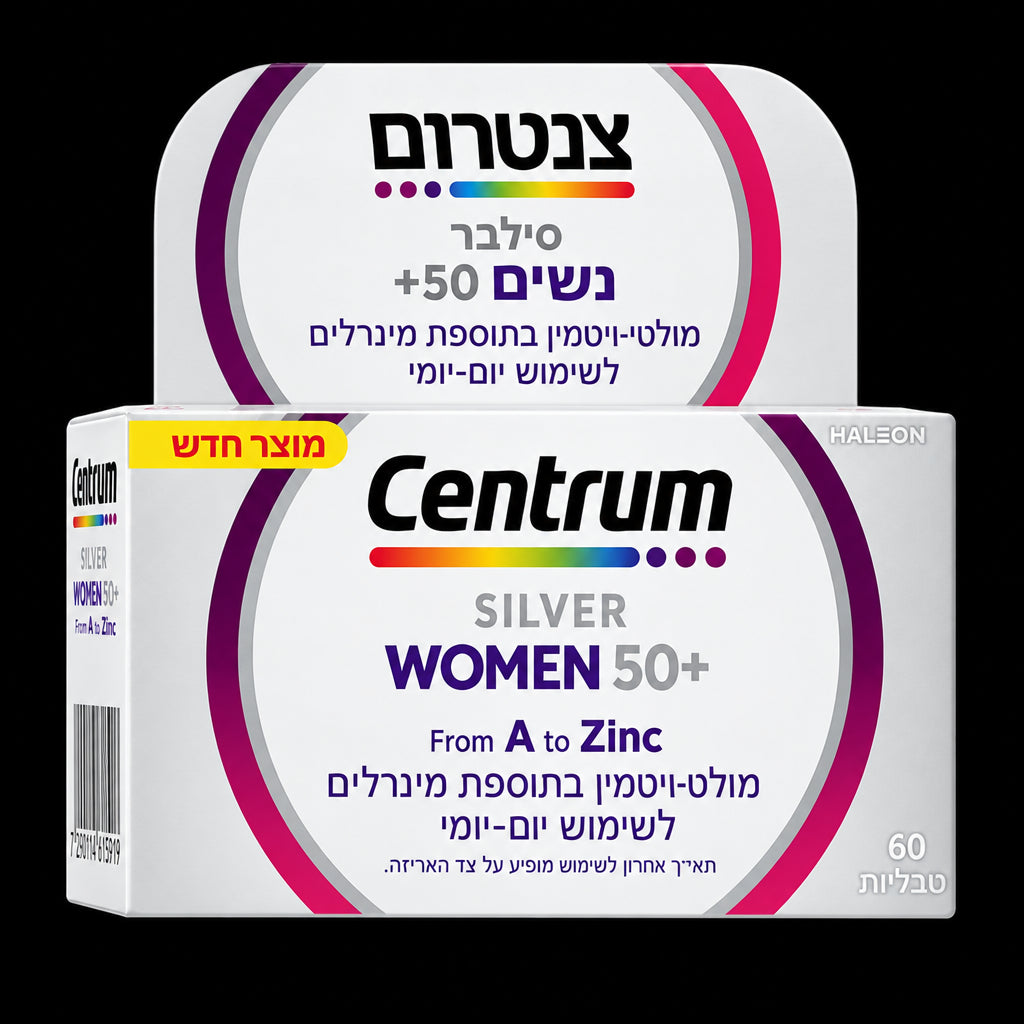 Centrum Silver Women 50+ Multivitamin & Mineral Formula (60 Tablets)