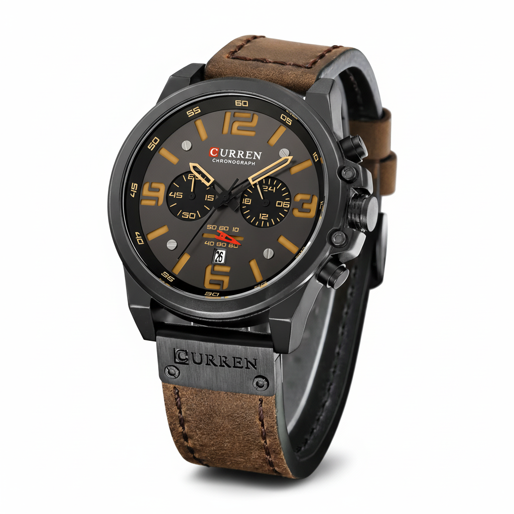 CURREN 8314 Luxury Chronograph Watch