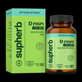 Supherb Vitamin D3 1000 IU Softgels with MCT (90 Softgels)