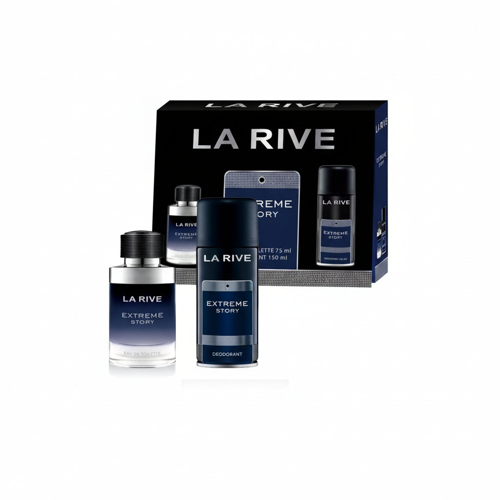 La Rive Extreme Story Set EDT 75ML - Deodorant 150ML