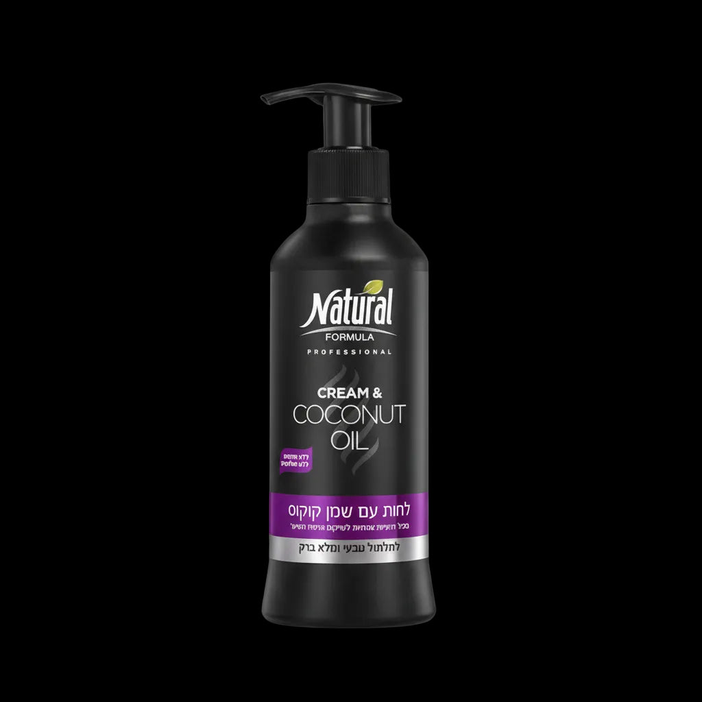 Natural Formula Coconut Oil Moisture Cream for Hair (400 ml)
