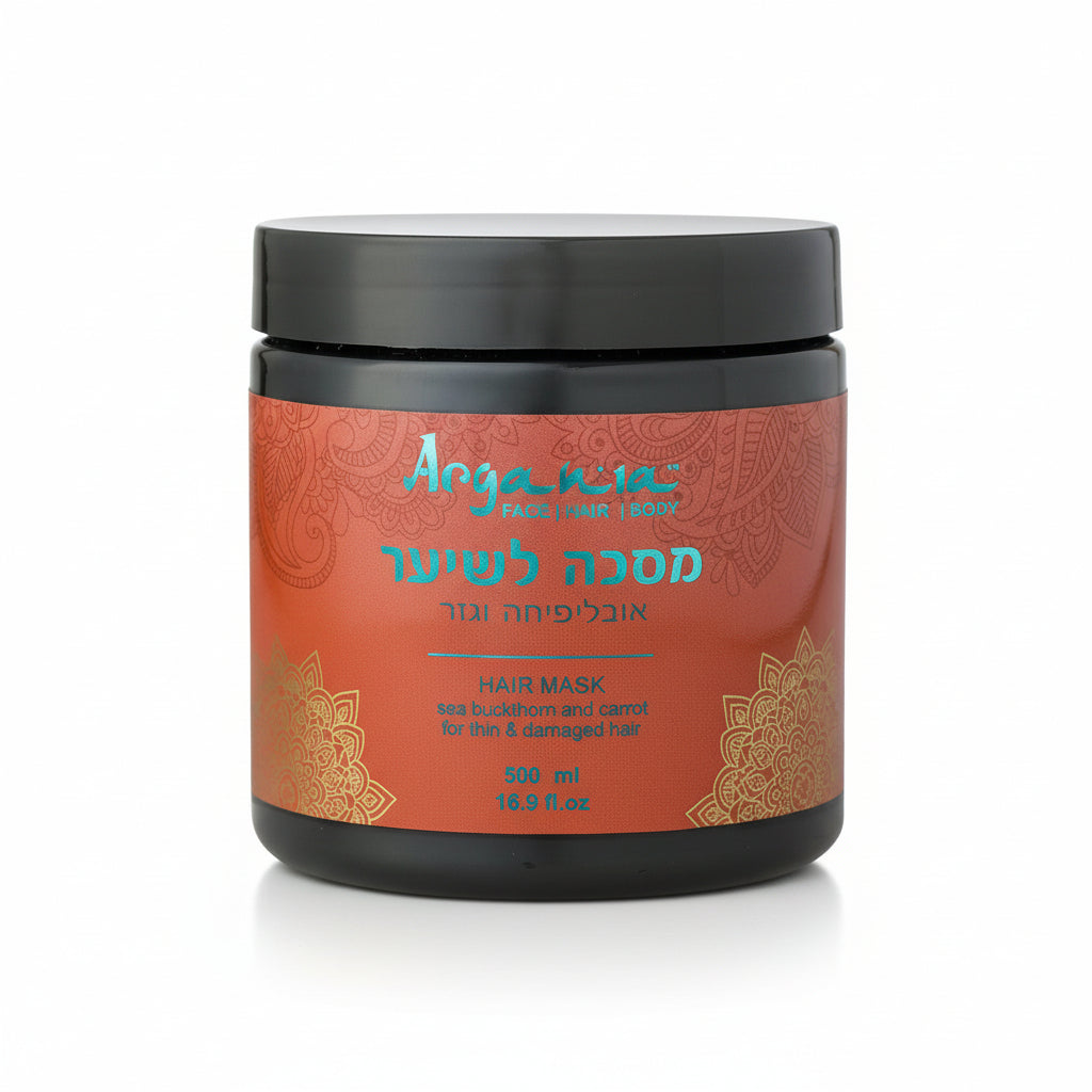 Argania Sea Buckthom And Carrot For Thin & Damaged Hair - 500ML