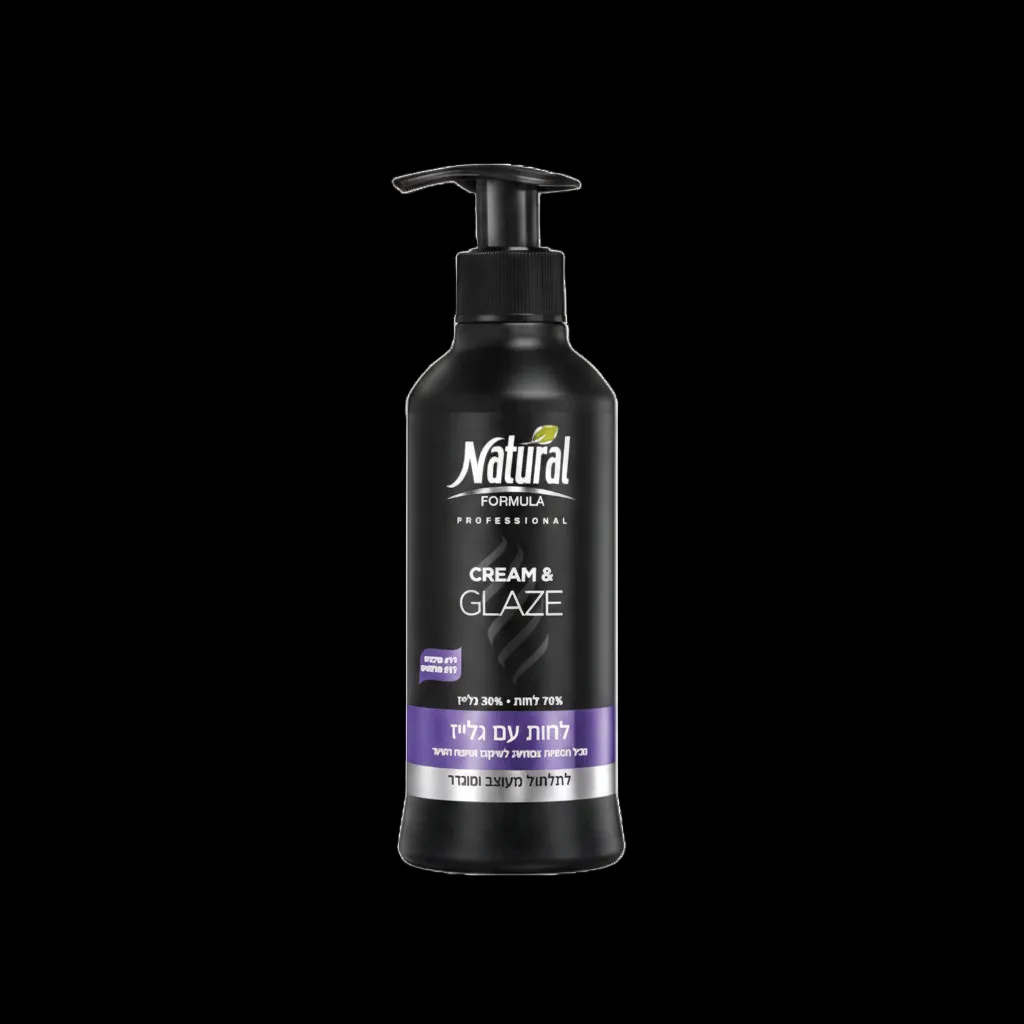 Natural Formula 70/30 Cream&Glaze for Curly Hair - 400ML