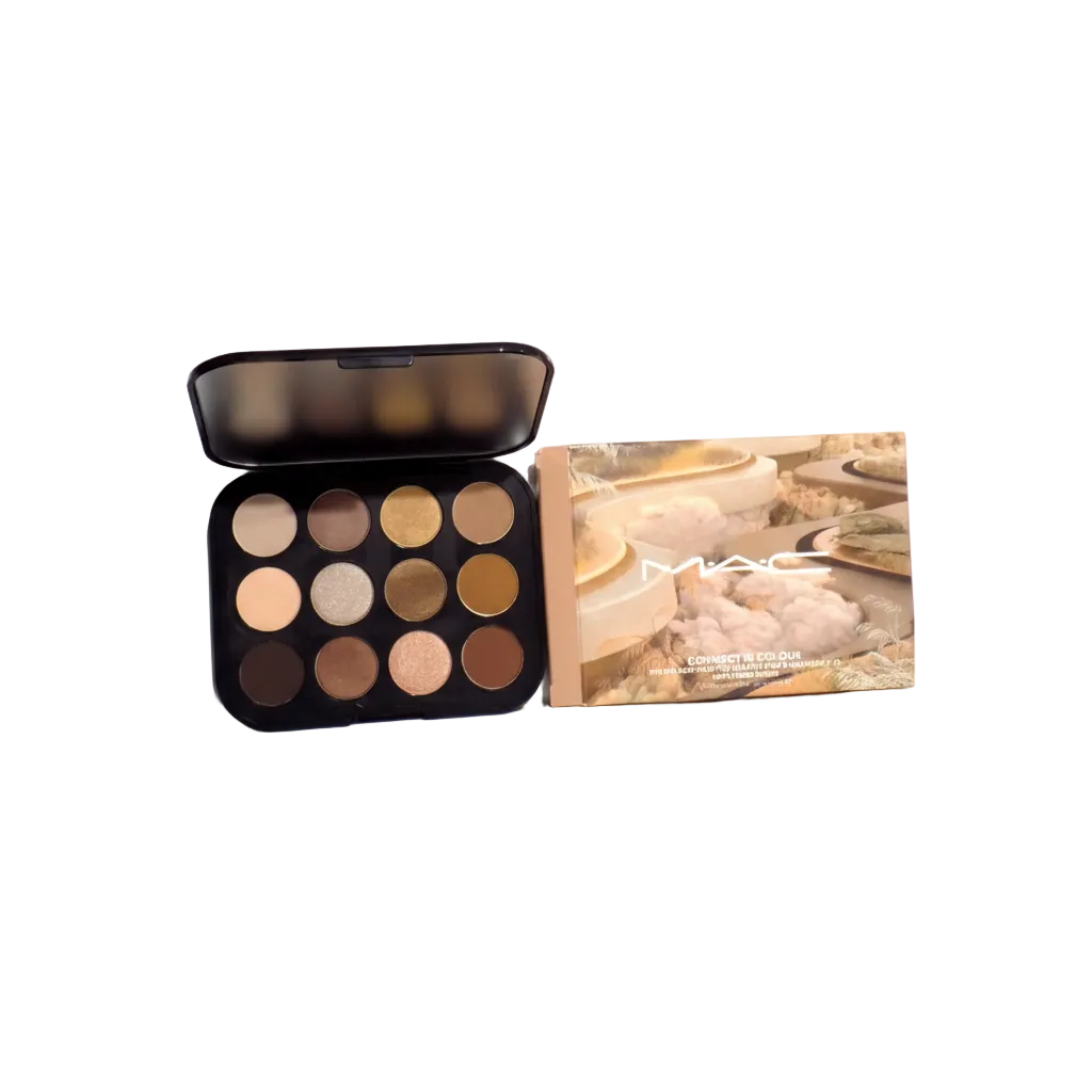 MAC Connect In Colour Eye Shadow Palette : Unfiltered Nudes - 12.2g