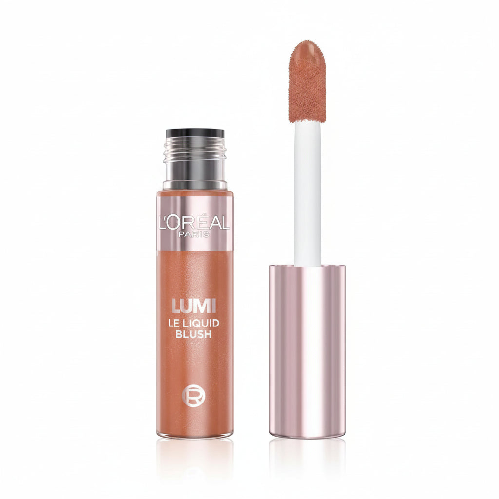 L'Oreal Paris Lumi Le Liquid Blush , 627 Glowy Warm Peach - 11ml