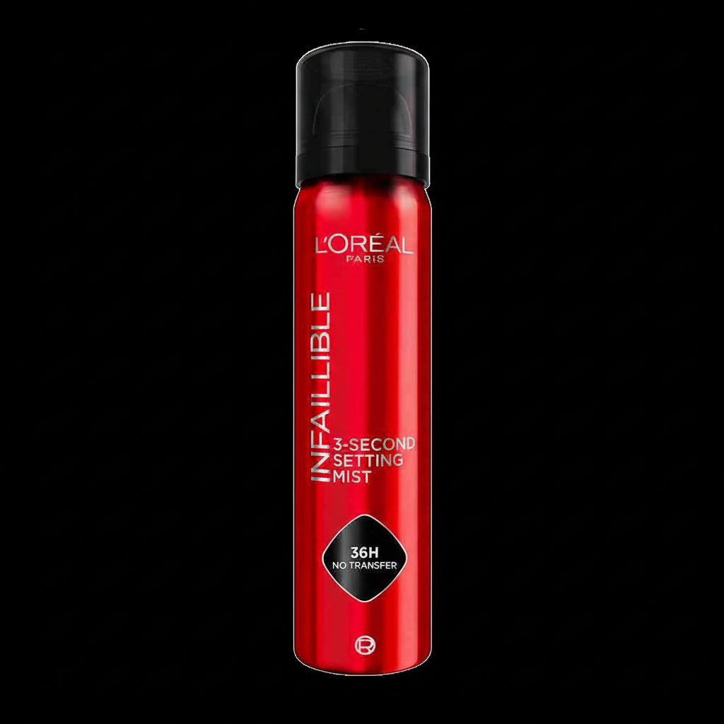L'Oréal Paris Infaillible 3-Second Setting Mist , Transparent - 75ml