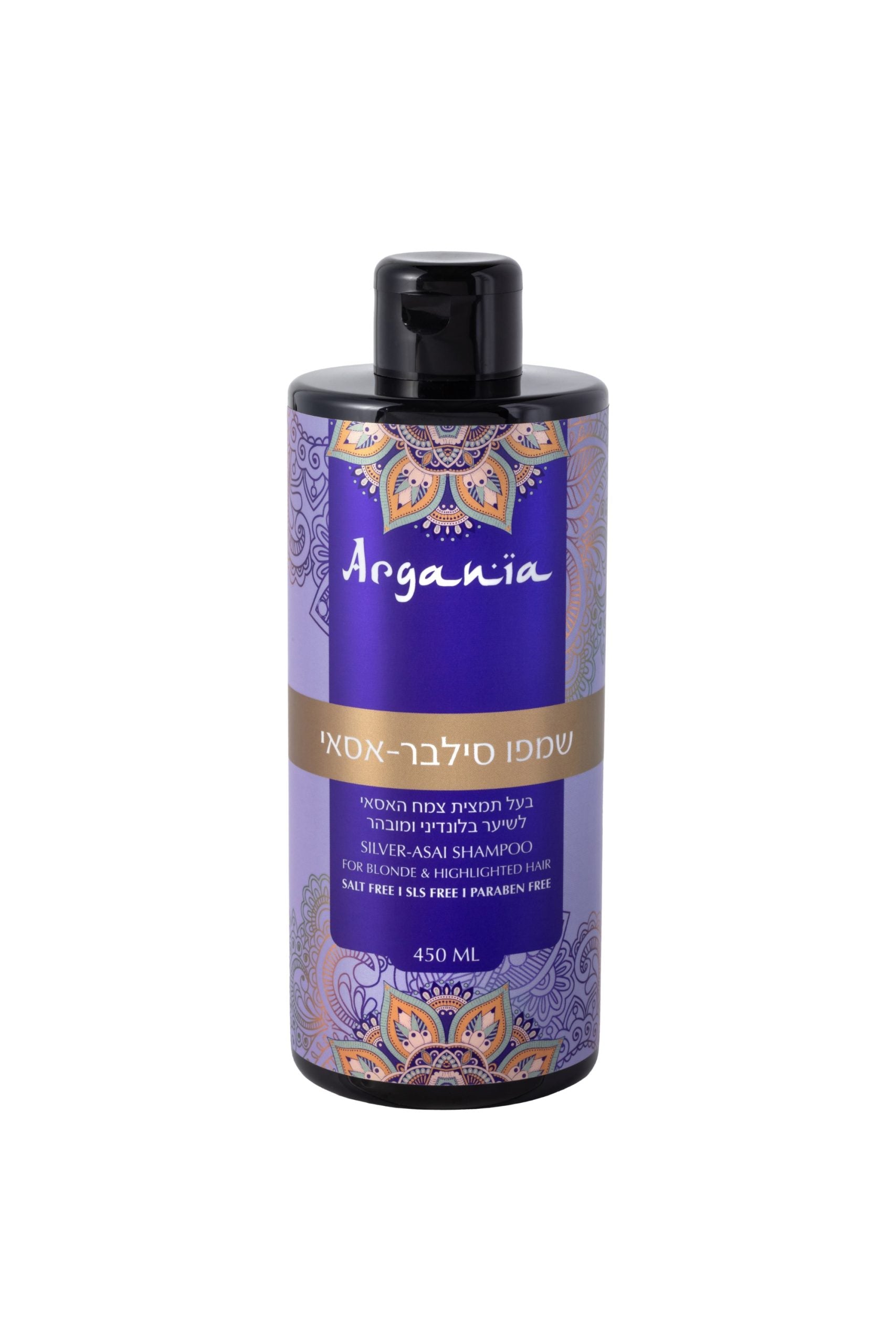 Argania silver Asai Shampoo - 450ML